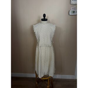 Womans vinatge floral vest top/skirt set